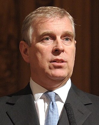 Prince Andrew portrait