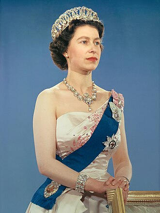 Queen Elizabeth II portrait