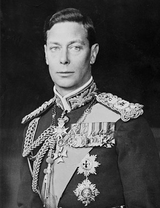 King George VI portrait